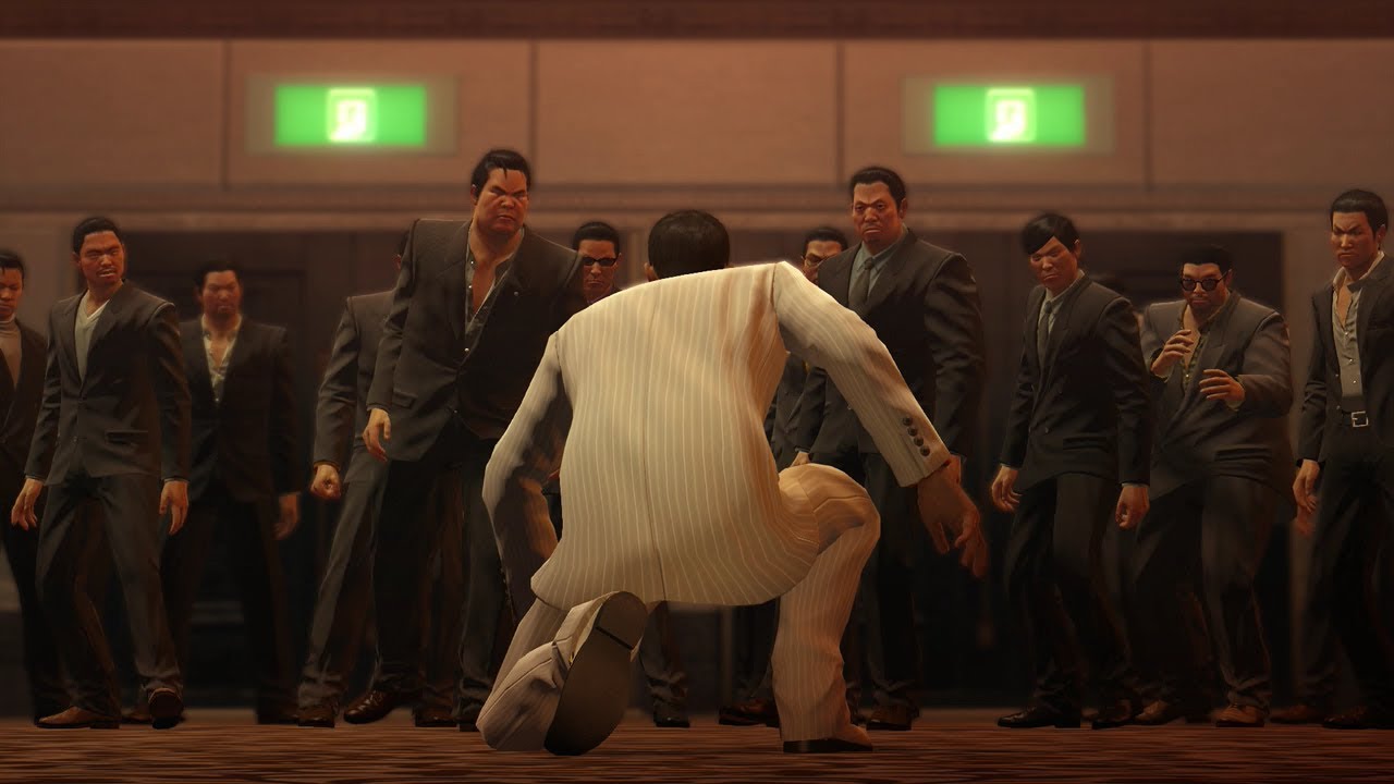 Yakuza 0 Mods - Tojo Clan HQ Escape with Shibusawa moveset