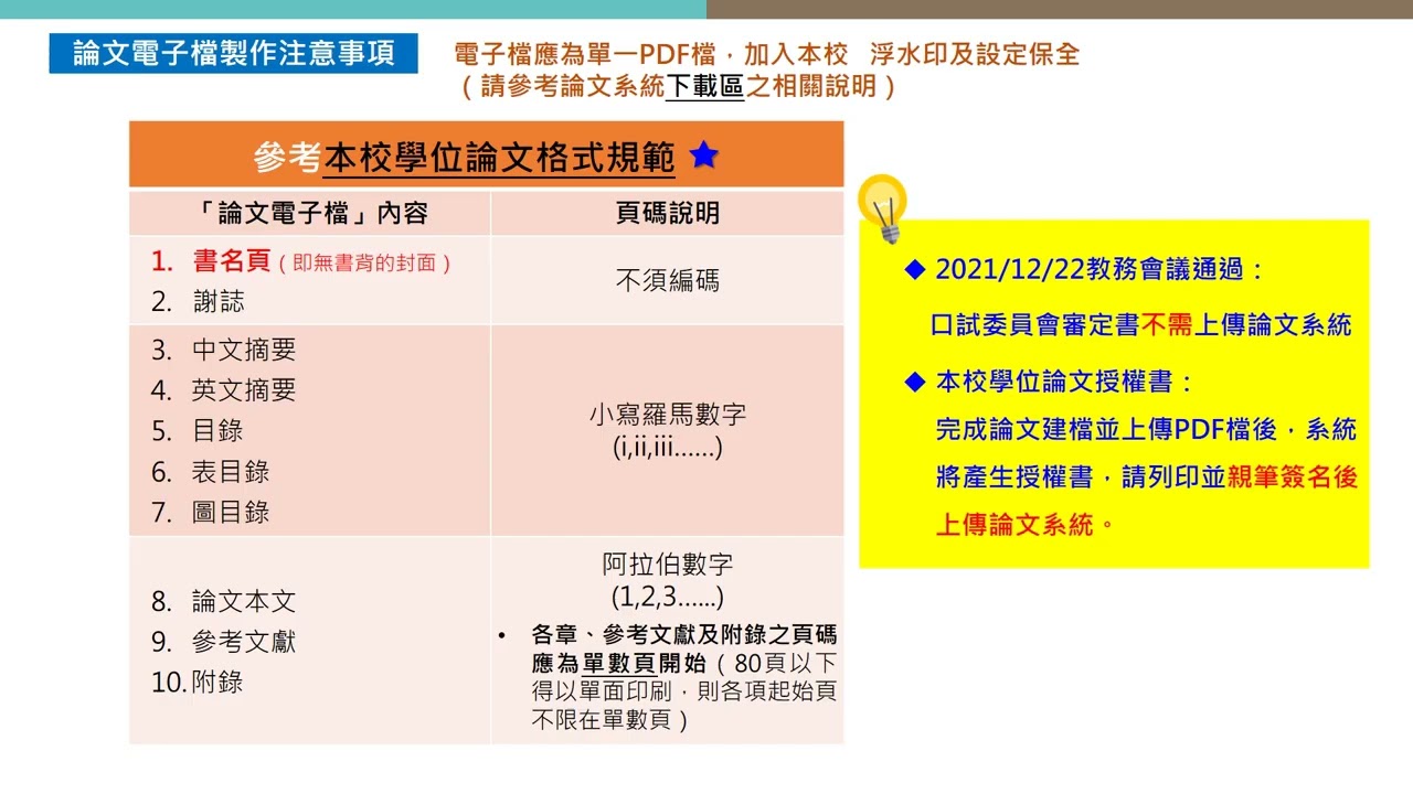 線上課程 ｜ 學位論文上傳與提交(113年更新)