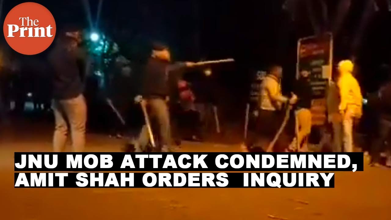 JNU mob attack condemned by Priyanka Gandhi & Jaishankar as Amit Shah orders inquiry