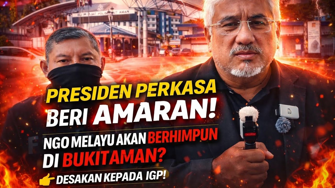 Sidang Media Presiden PERKASA Beri AMARAN Kepada IGP & NGO Melayu Bakal Berhimpun?