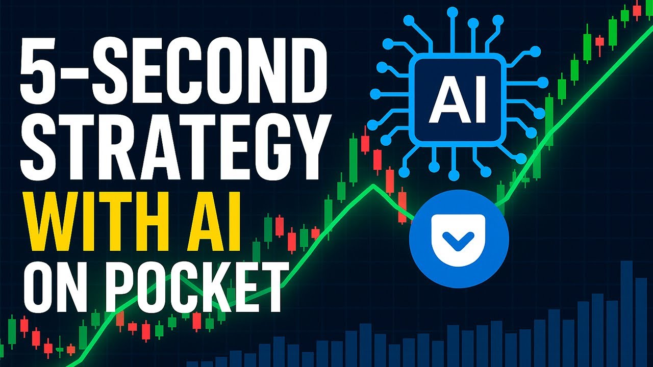 Strategy with AI Robot | pocket option for beginners | binary options 15 seconds