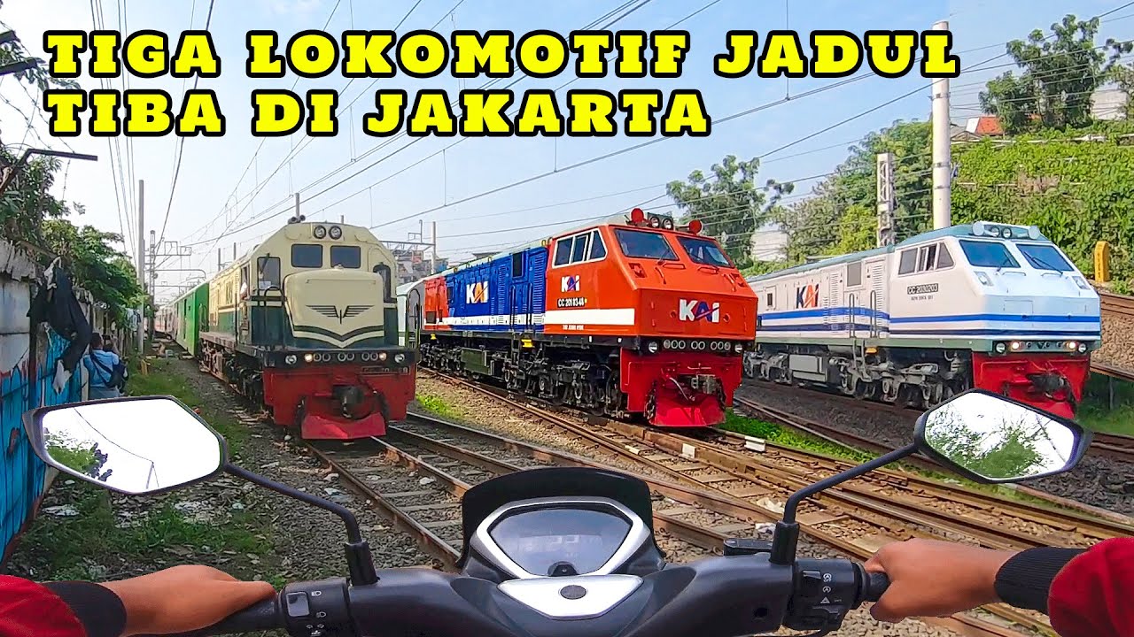MOTORIDE Dari Subuh Berburu Kereta Api Jadul Livery PJKA, PERUMKA Loko Putih Biru, RnB & Vintage