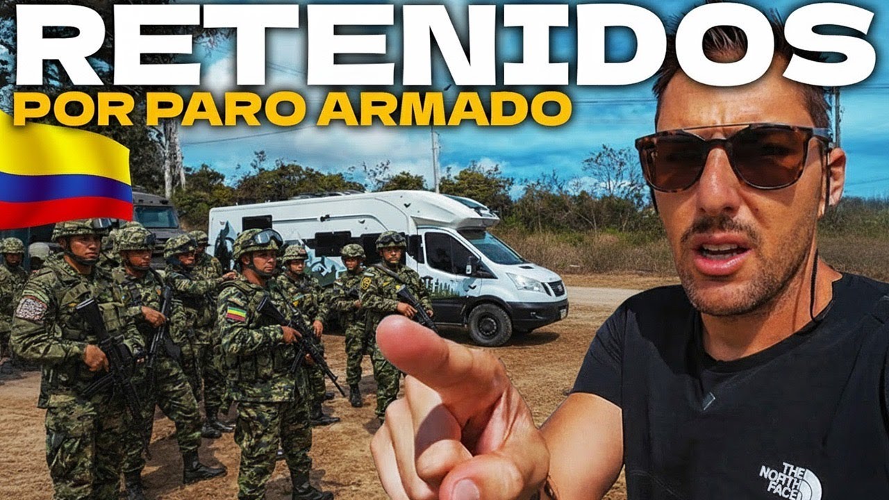 🤯 PRIMEROS KM EN 🇨🇴 COLOMBIA! PARO ARMADO😥[TP 04 -EPI 0147] EL GRAN VIAJE
