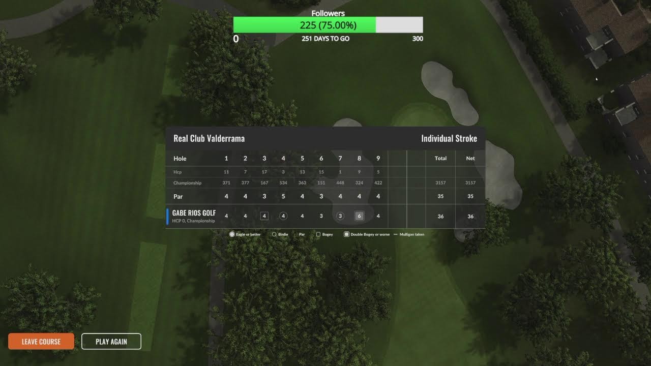 Real Club Valderrama - Trackman Live 9