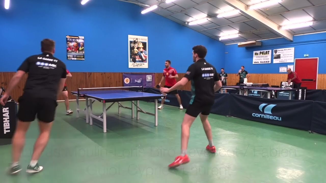 NATIONALE 2 AS SALINDRES 1 VS LA GARDE TT 1 2024/2025 Phase 2 J4