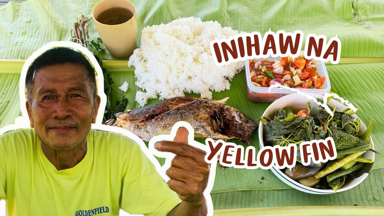 Inihaw na yello fin po ulam ni direct mga idol kain po tayo