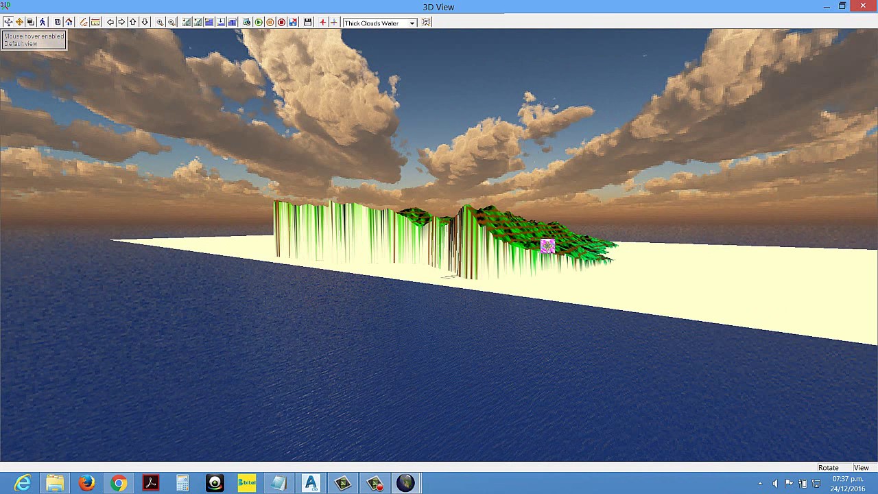 Cortar un poligono en Global Mapper
