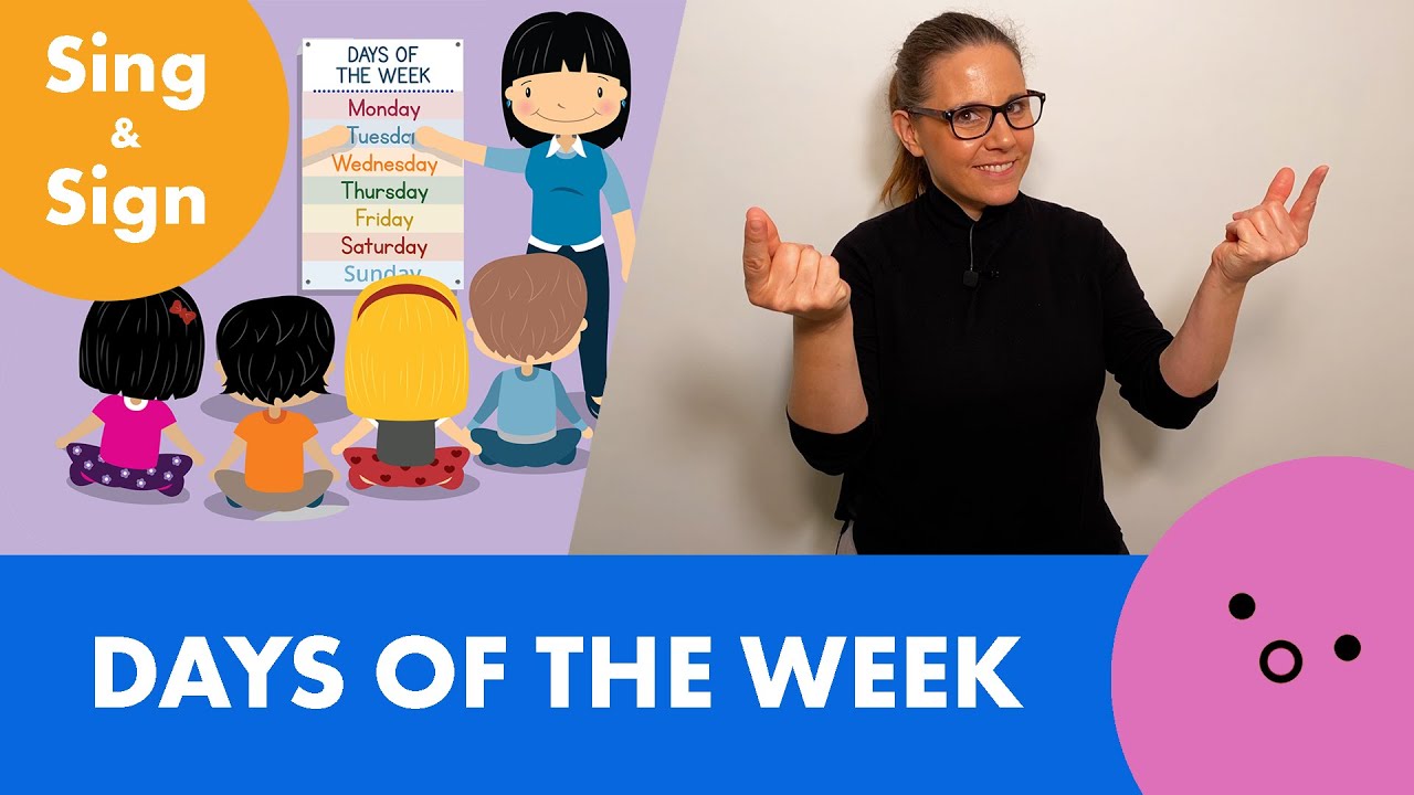 Lámh Signs For The Days Of The Week