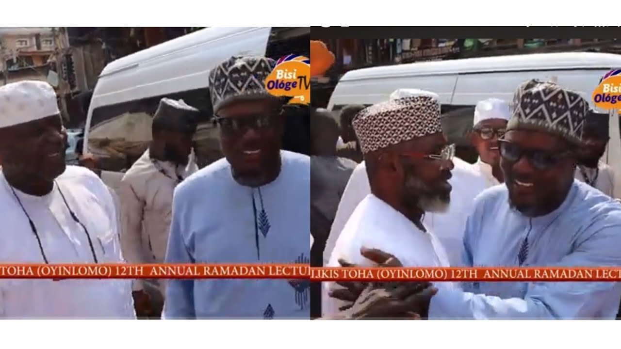 GRAND ARRIVAL OF THE GUEST LECTURER, HON. DR. ABDUL-HAKEEM MOBOLAJI ABDULLATEEF, AKA HON. IYEPE, AT