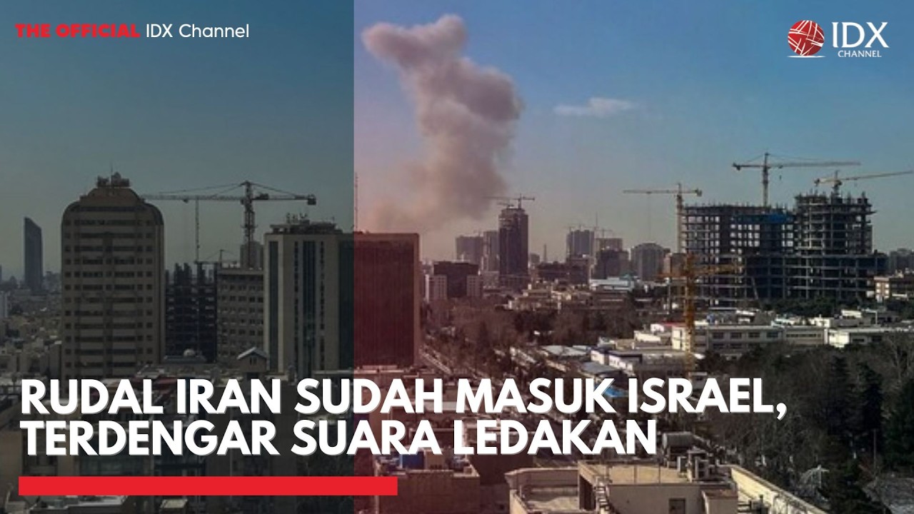 Rudal Iran Sudah Masuk Israel, Terdengar Suara Ledakan | IDXC UPDATE
