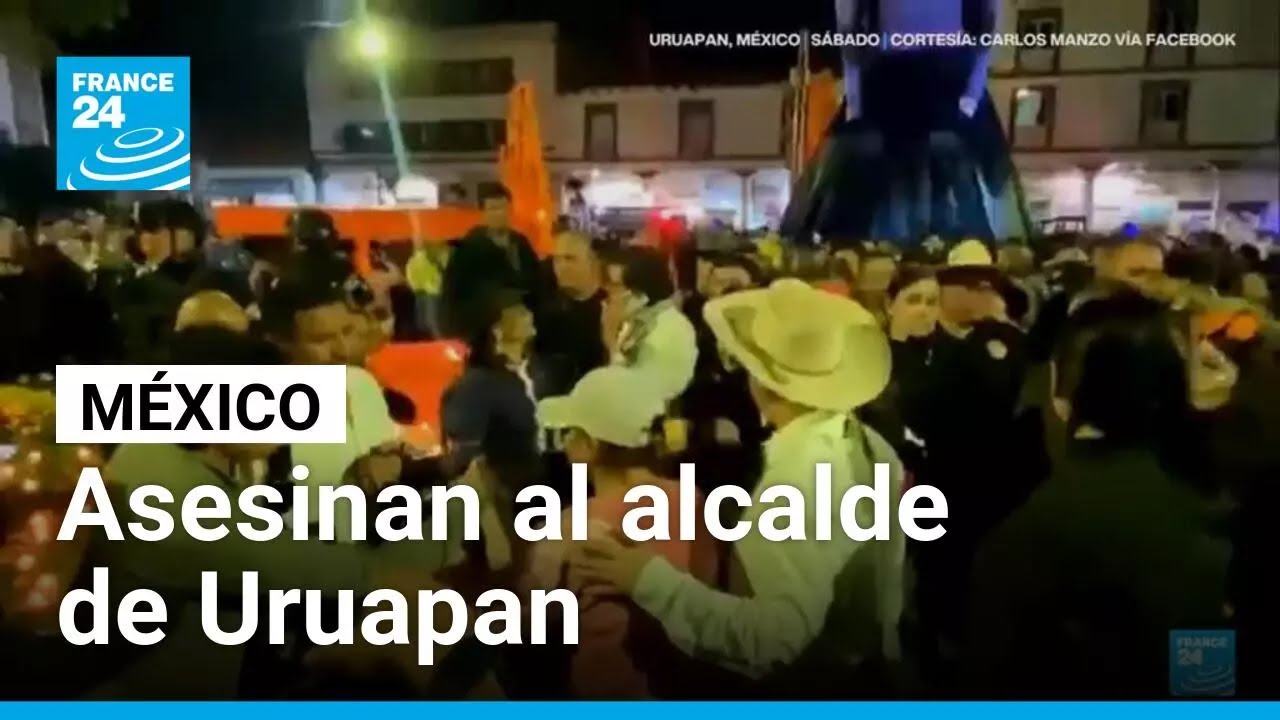 M&eacute;xico: asesinan al alcalde de Uruapan en plena celebraci&oacute;n de D&iacute;a de Muertos &bull; FRANCE 24