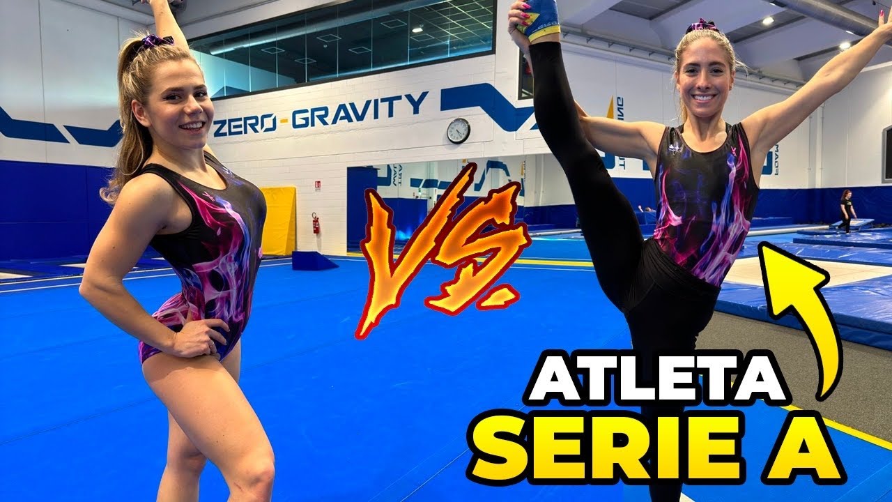 SFIDA DI GINNASTICA ARTISTICA CON SOPHIE CAMPANA