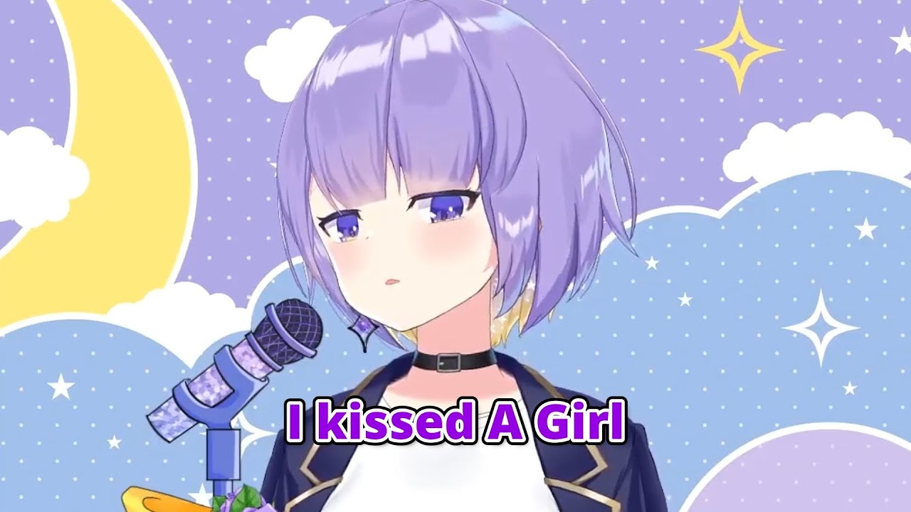 I kissed A Girl - Katy Perry / Moona karaoke / [Moona Hoshinova | HoloID]