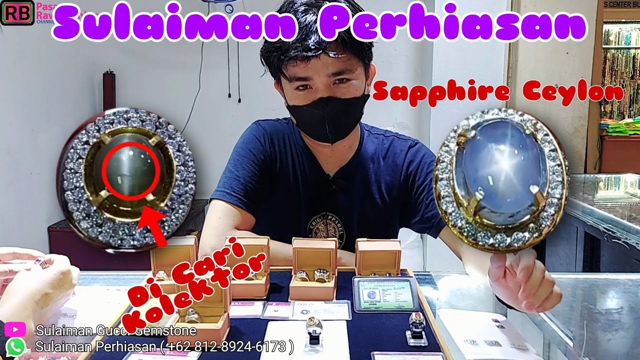 Review Alexandrite Cat Eye Chrysoberyl Tourmaline  Zircon || Sulaiman Perhiasan - Pasar Rawa Bening