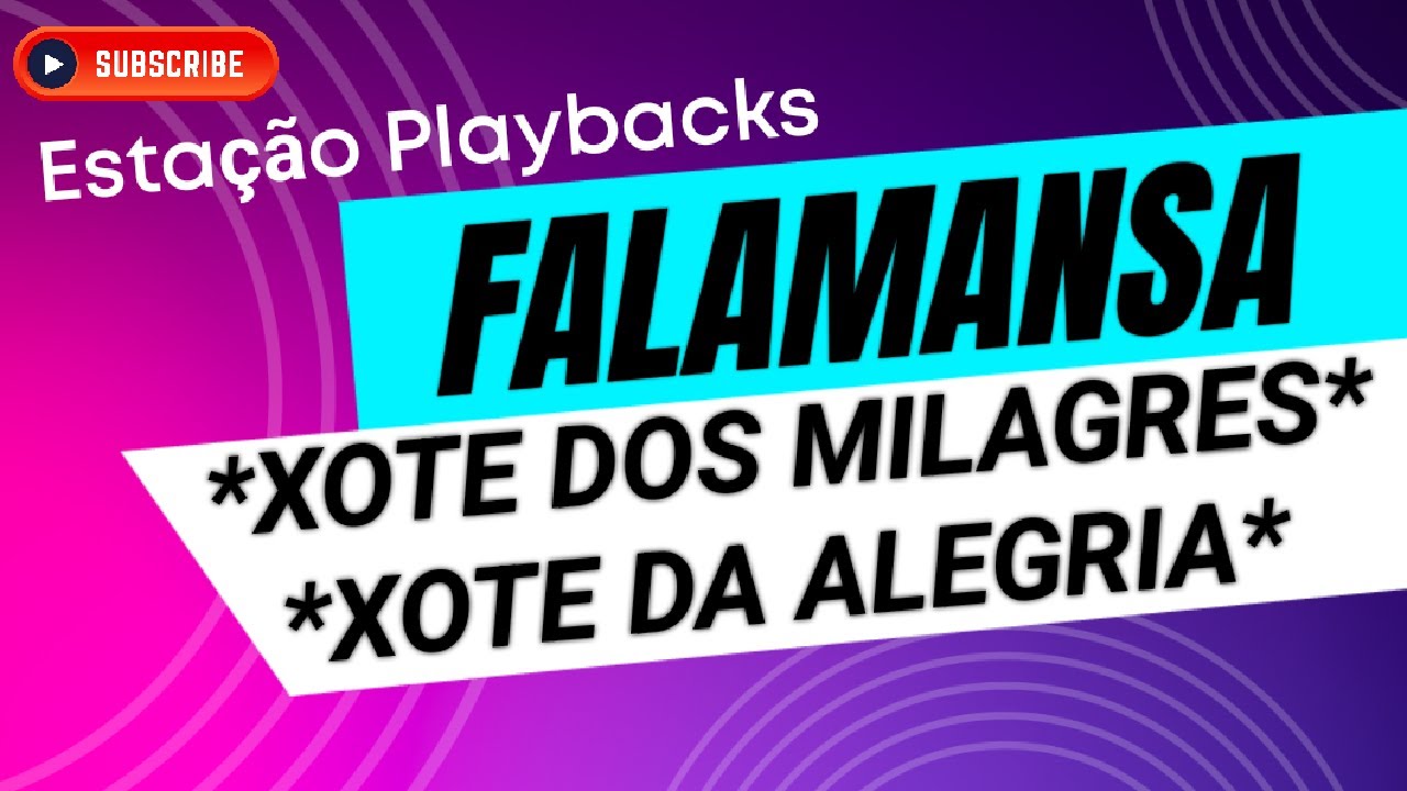 Falamansa - Pot-Pourri - Playback