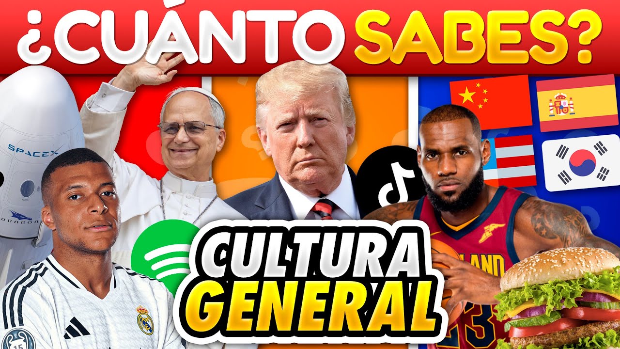 ¿Cuánto Sabes de CULTURA GENERAL? 🧠🥇 | Preguntas y Respuestas sobre 2025 | Eureka Quiz