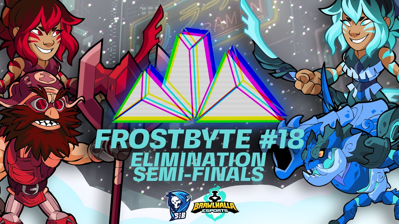 Flower & MegD VS. Shade & Hybrid | Elimination Semi Finals - FROSTBYTE #18 - NA 2v2