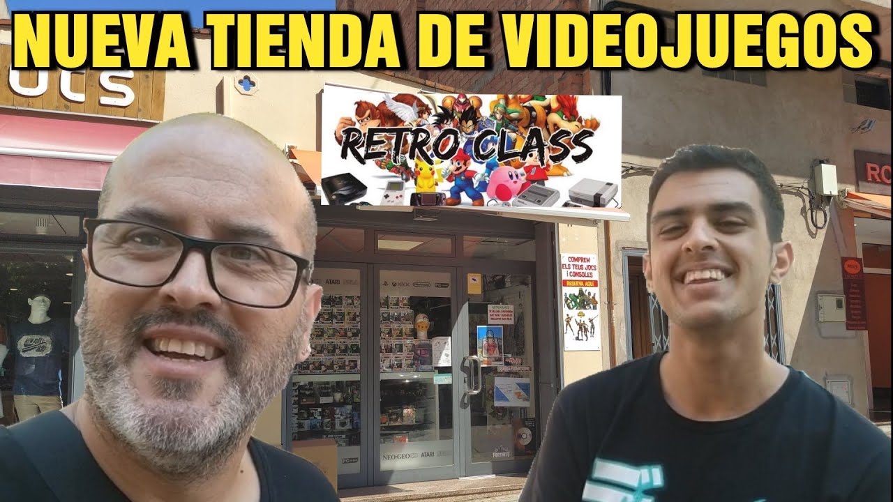 GRAN TIENDA DE VIDEOJUEGOS !!!!!!  RETROCLASS DE ESPARRAGUERA ( BARCELONA )