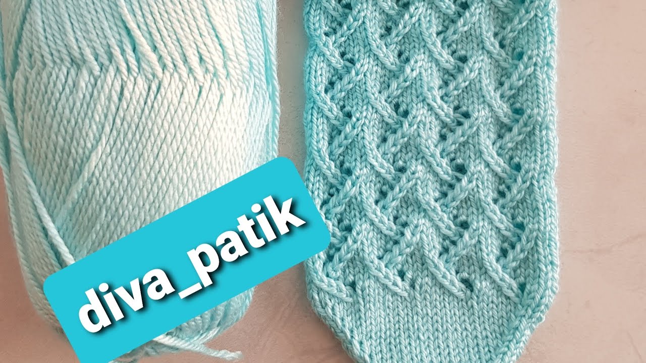 KESİŞEN ÇİZGİLER MODELİ #BEŞŞİŞÇORAP YAPILIŞI