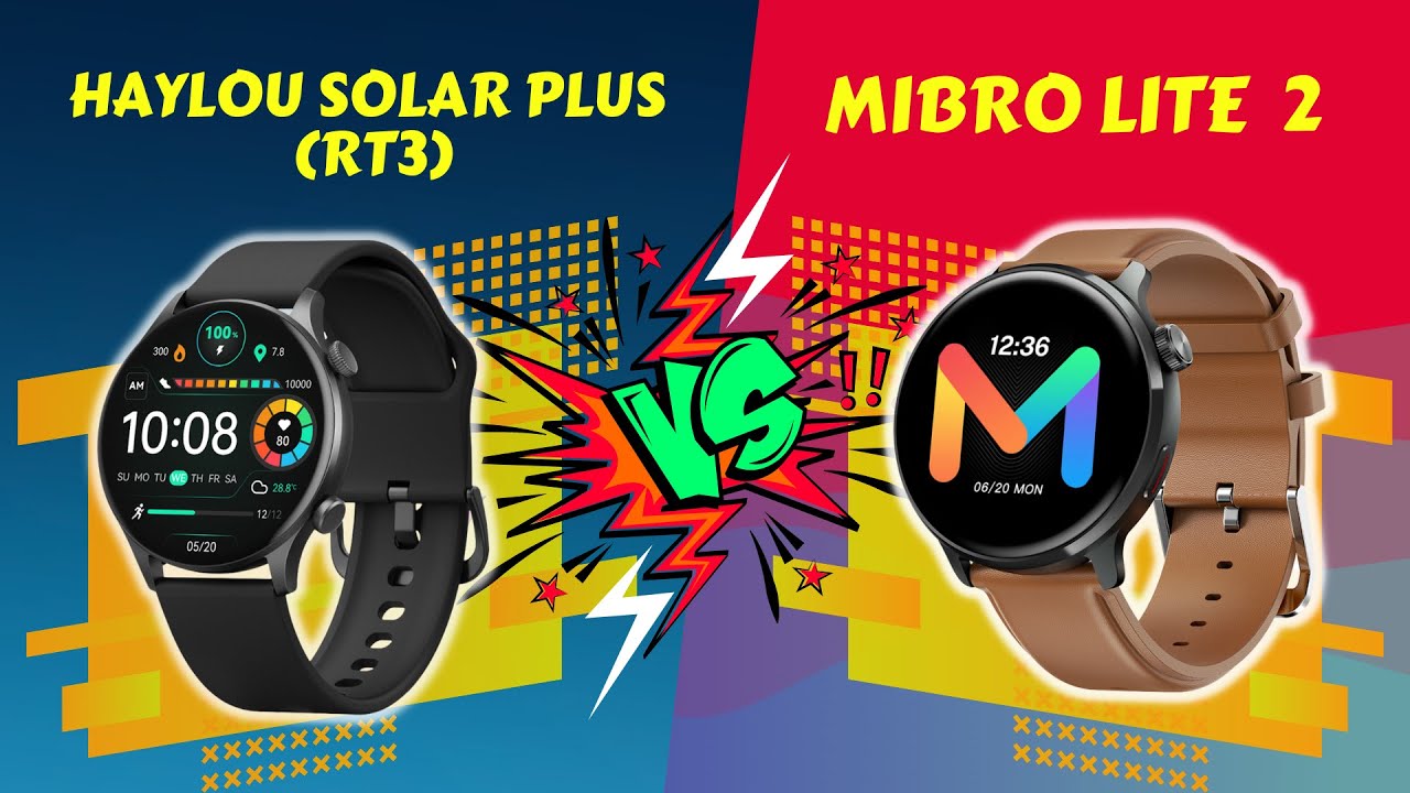 Haylou Solar Plus RT3 против Mibro Lite 2: какой фитнес-трекер лучше? #haylou #mibro