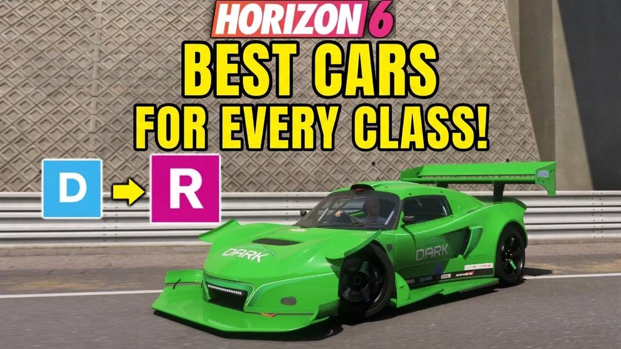 FORZA HORIZON 6: Best Cars in Every Category (With Best setings)