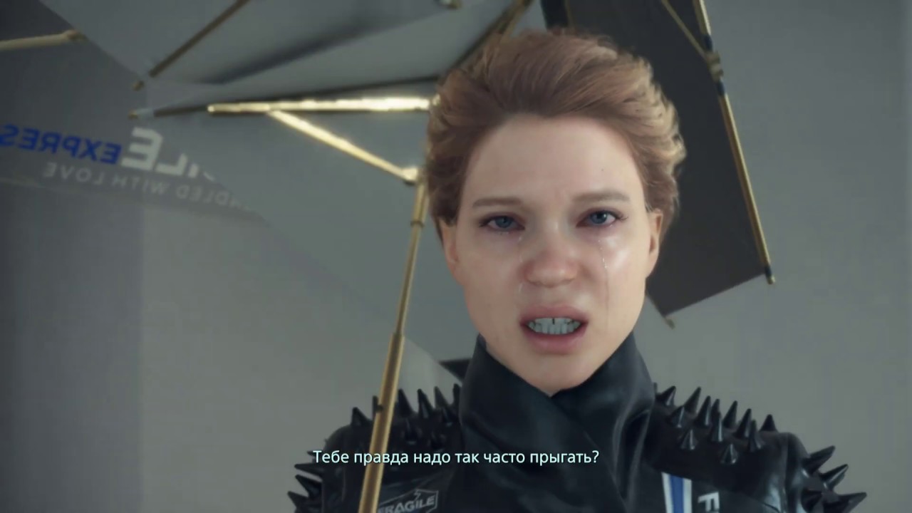 Death Stranding - Fragile becomes angry if you jump often