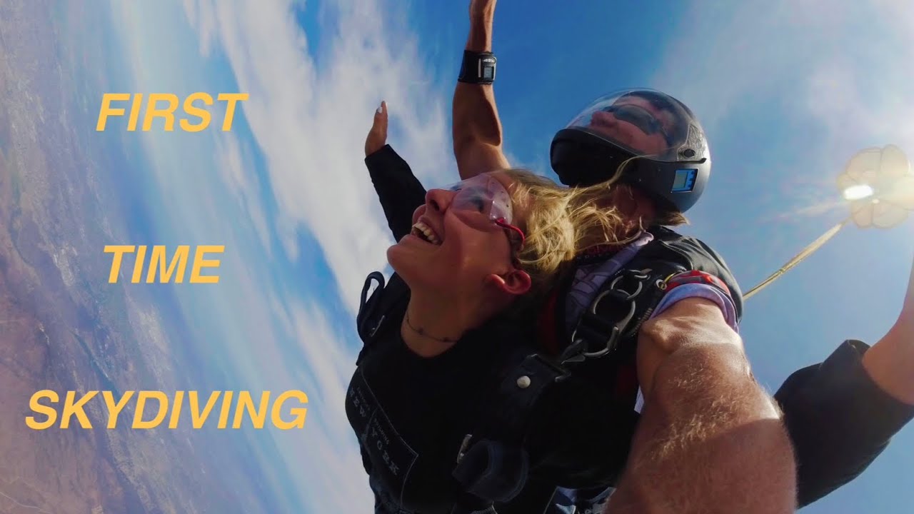 My first skydiving experience in San Diego
