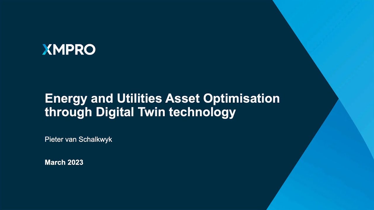 Energy and Utilities Asset Optimisation through Digital Twin technology