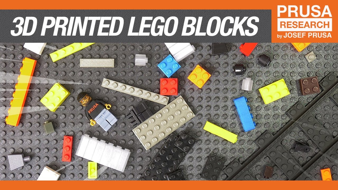 Как сделать кубики, совместимые с LEGO и LEGO Duplo, напечатанные на 3D-принтере
