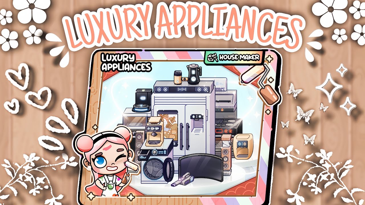 UNBOXING PACK LUXURY APPLIANCES | AVATAR WORLD | PAZU