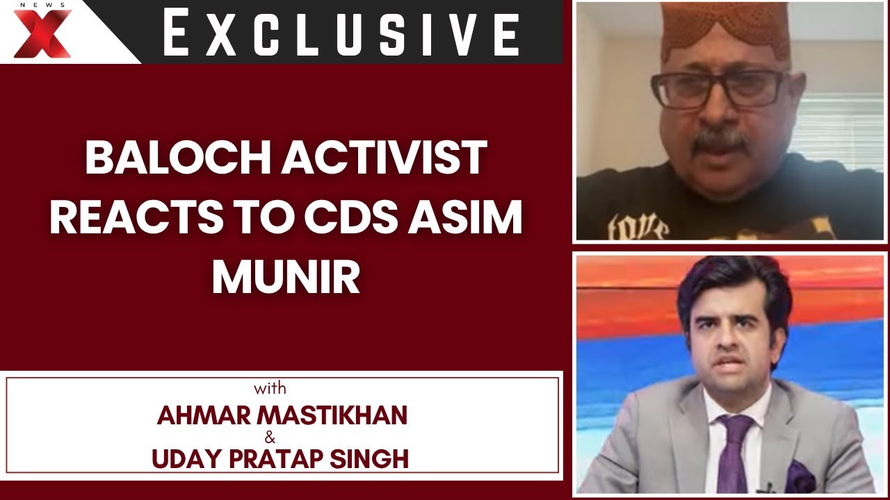 Baloch Activist Reacts To CDS Asim Munir | NewsX Exclusive