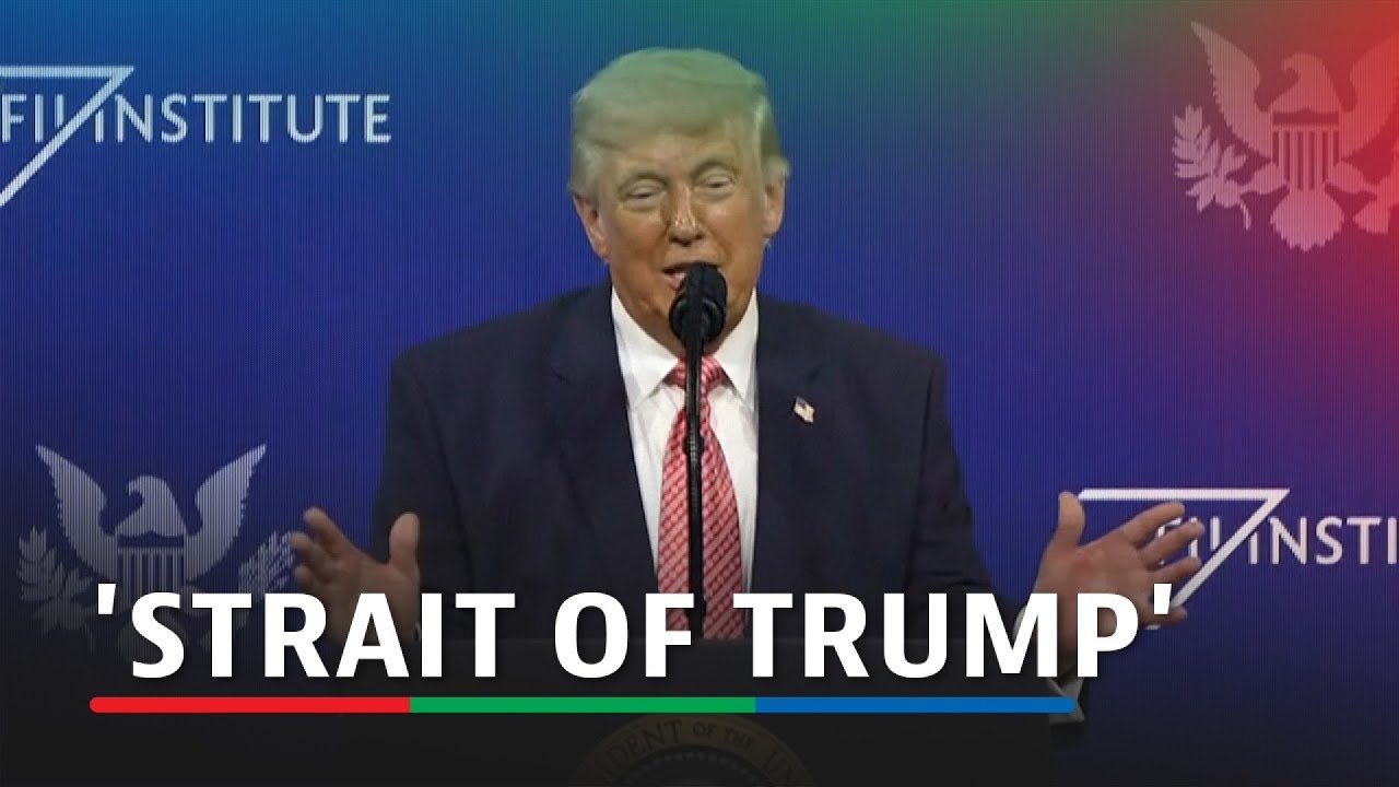 &laquo;Пролив Трампа&raquo;: Иран должен открыть ключевой водный путь &mdash; Трамп | Новости ABS-CBN