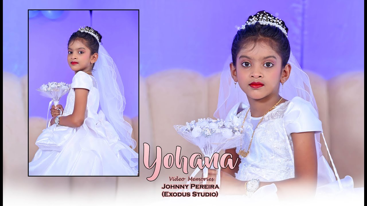 Yohana's Communion Memories  | Exodus Studio 9503750256