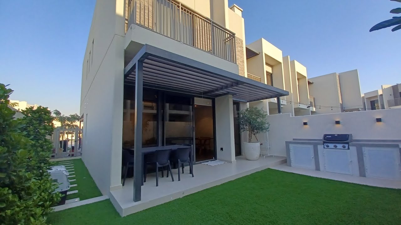 3BR | End Corner | Fully Upgraded | Back to back | Ask for price | DAMAC Hills 2