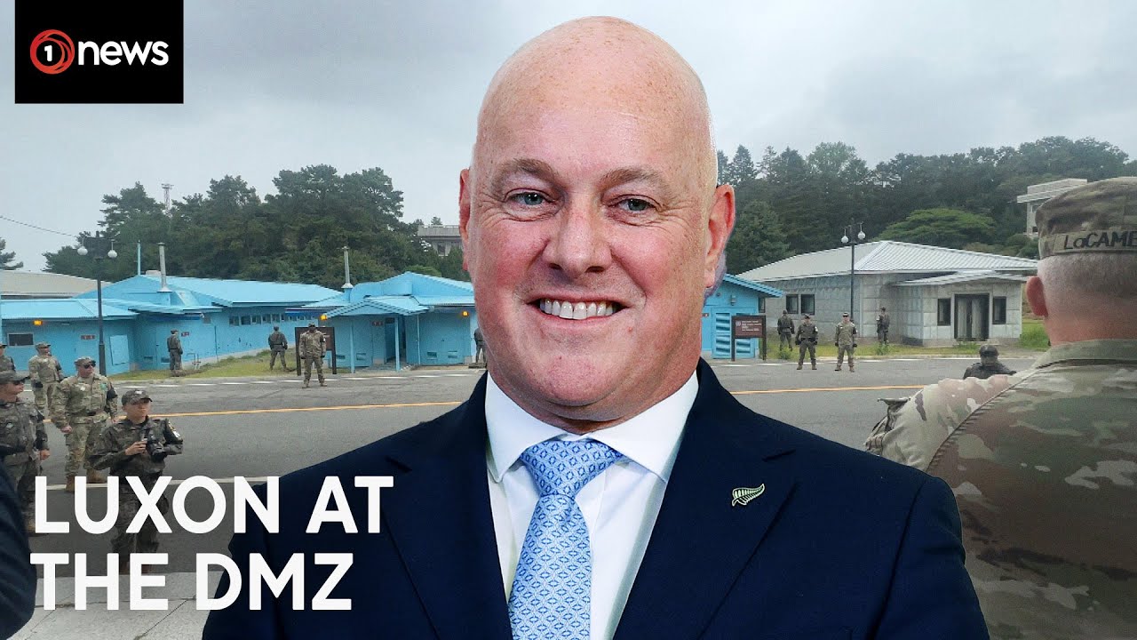Luxon visits the border between North and South Korea | 1News on TVNZ+