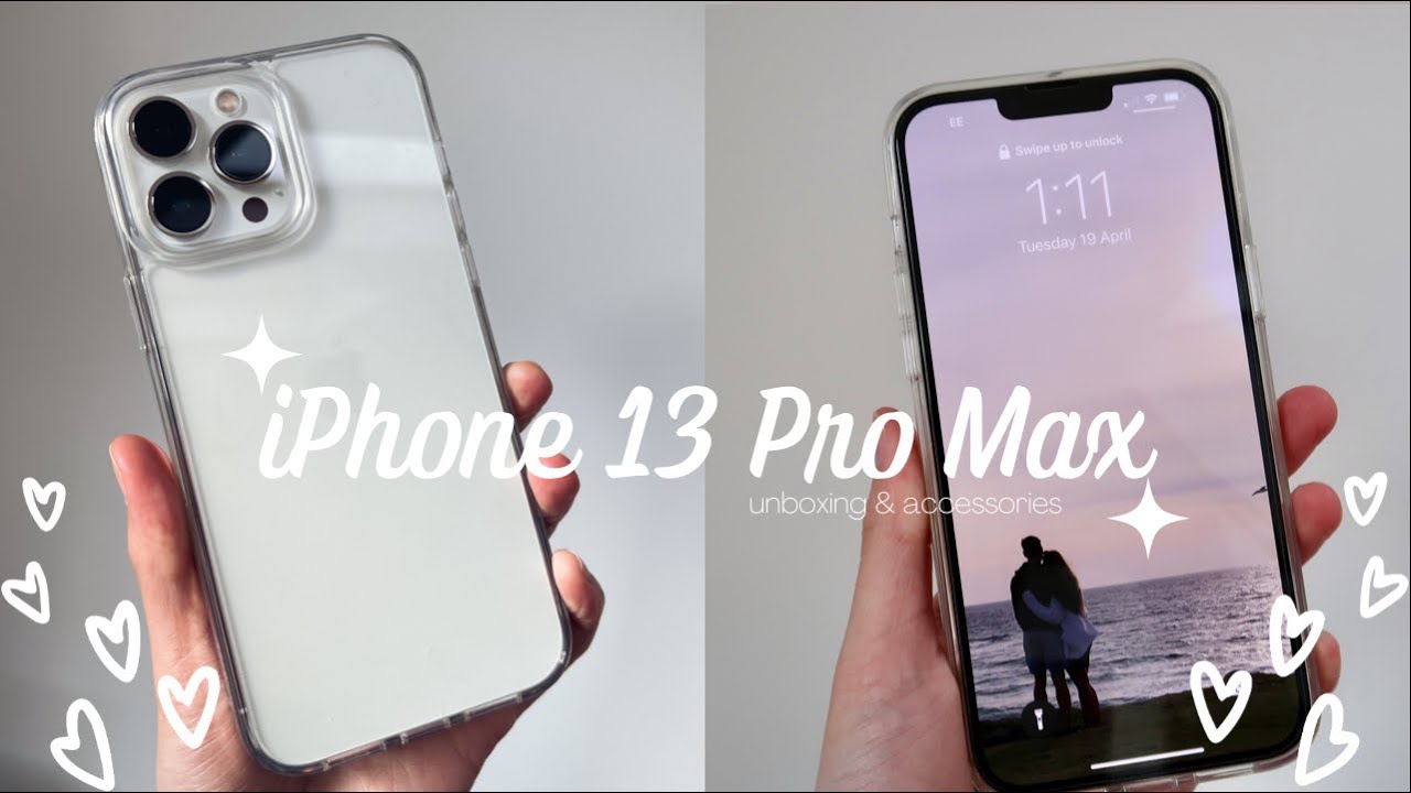 NEW IPHONE 13 PRO MAX UNBOXING | SILVER | CAMERA TEST | ASMR & AESTHETIC🤍