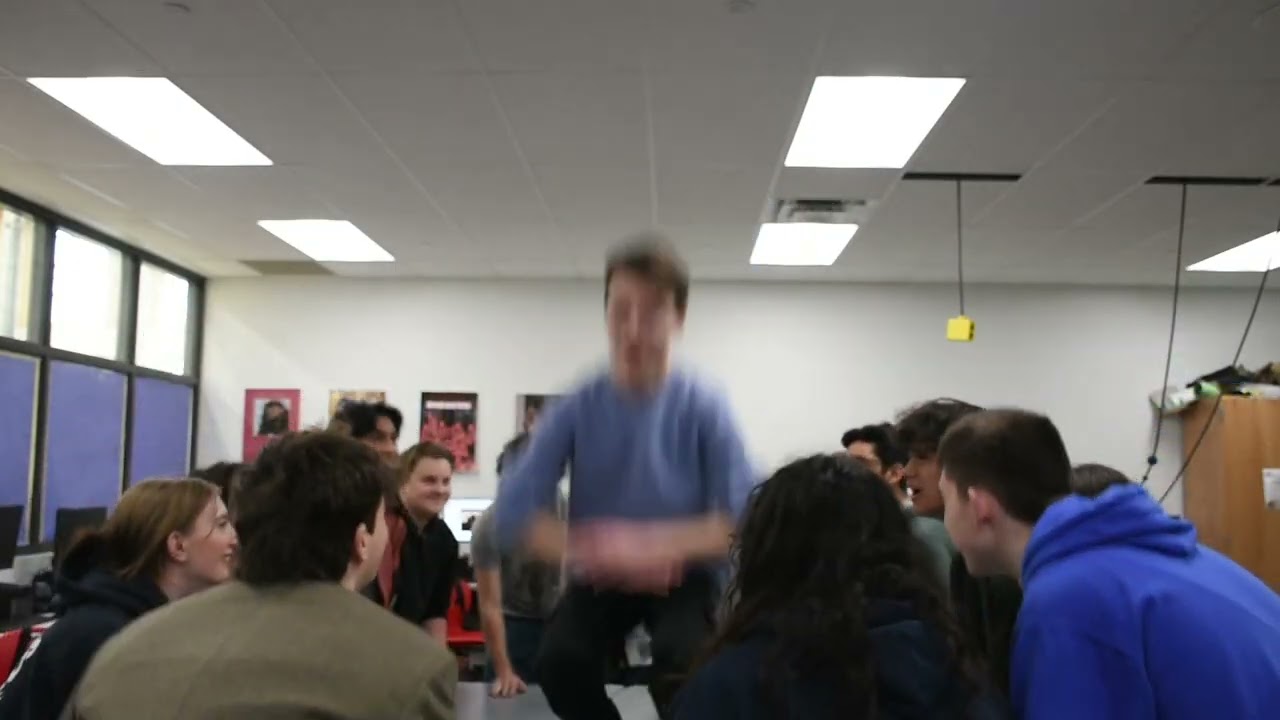 Elf Mailroom Dance Recreation Jakob