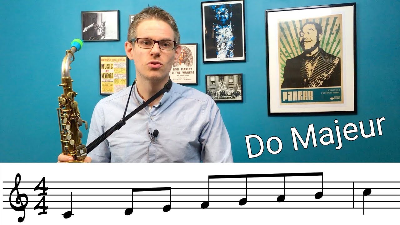 La gamme de Do Majeur au saxophone