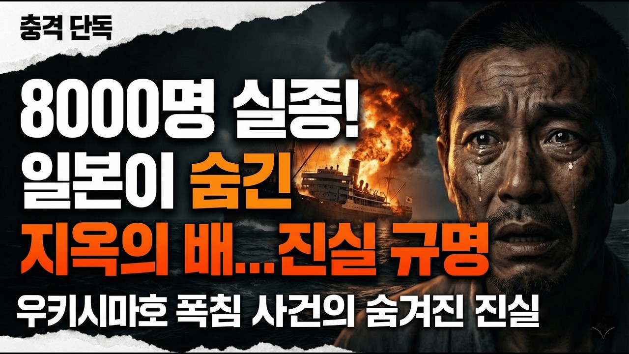 우키시마호 폭침 사건의 진실과 미스터리ㅣ일본은 왜 8,000명의 조선인을 바다에 묻었나 (증언과 증거 정리)