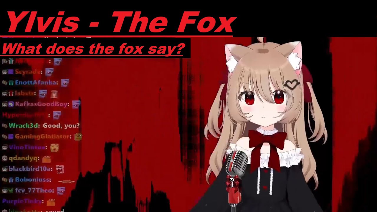 Evil Neuro sings The Fox by Ylvis