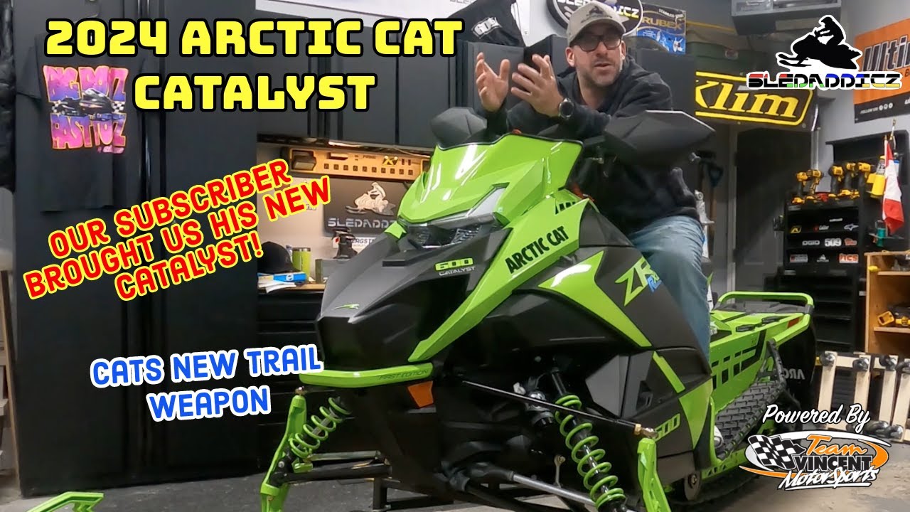 2024 Arctic Cat Catalyst 600 RXC | First Look | Our subscriber drops off his sled for us to review!