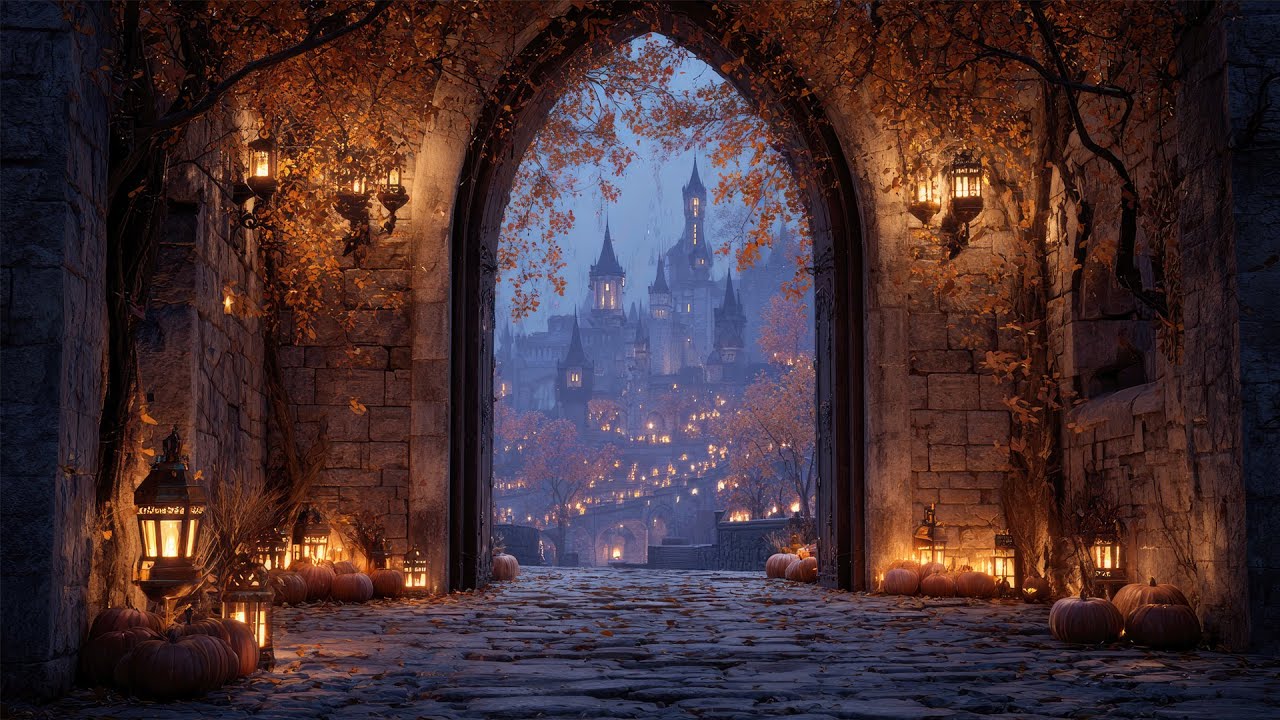 Autumn Castle Gateway: Medieval Soundscapes for Sleep and Relaxation