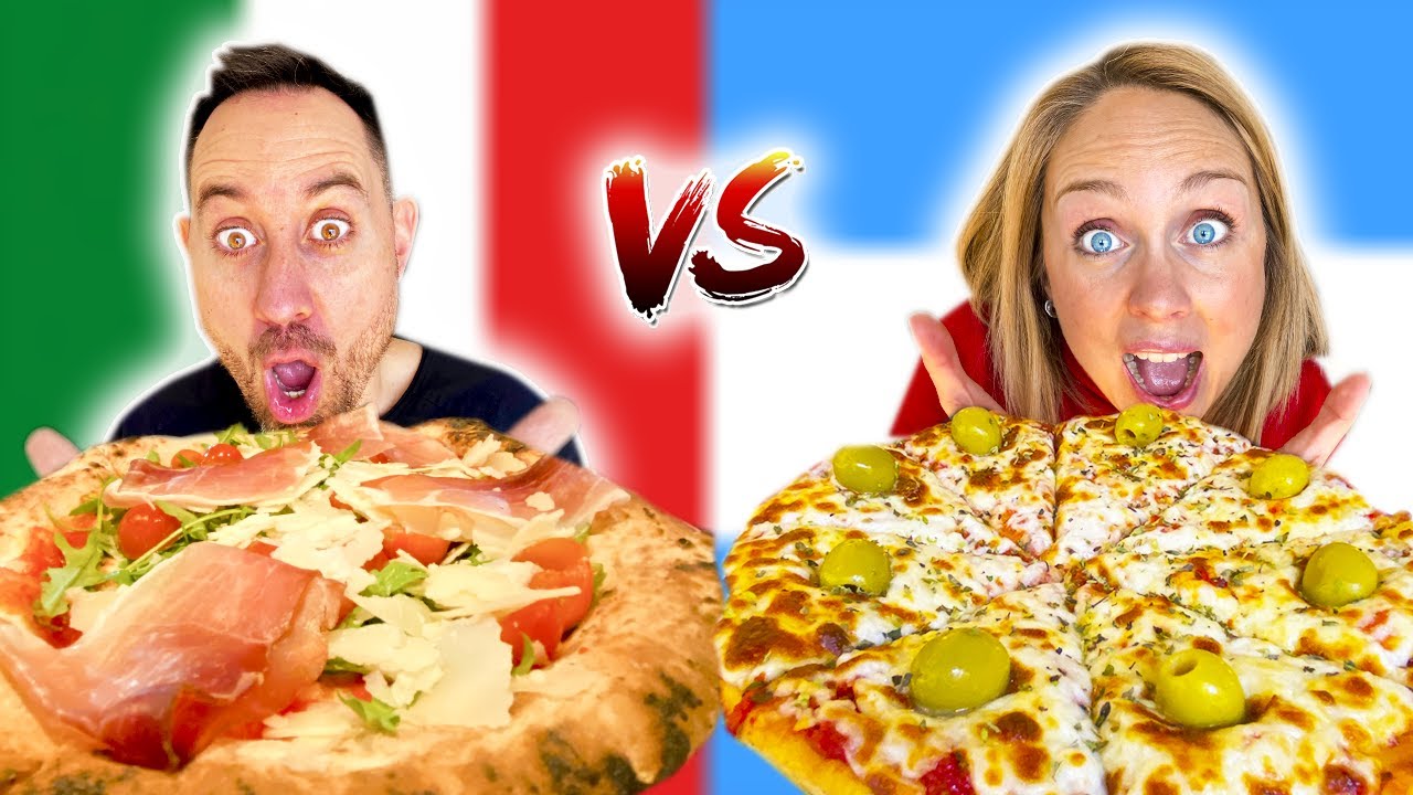 PIZZA🍕 ITALIANA 🇮🇹 VS ARGENTINA 🇦🇷 ¿CUAL GANARA?