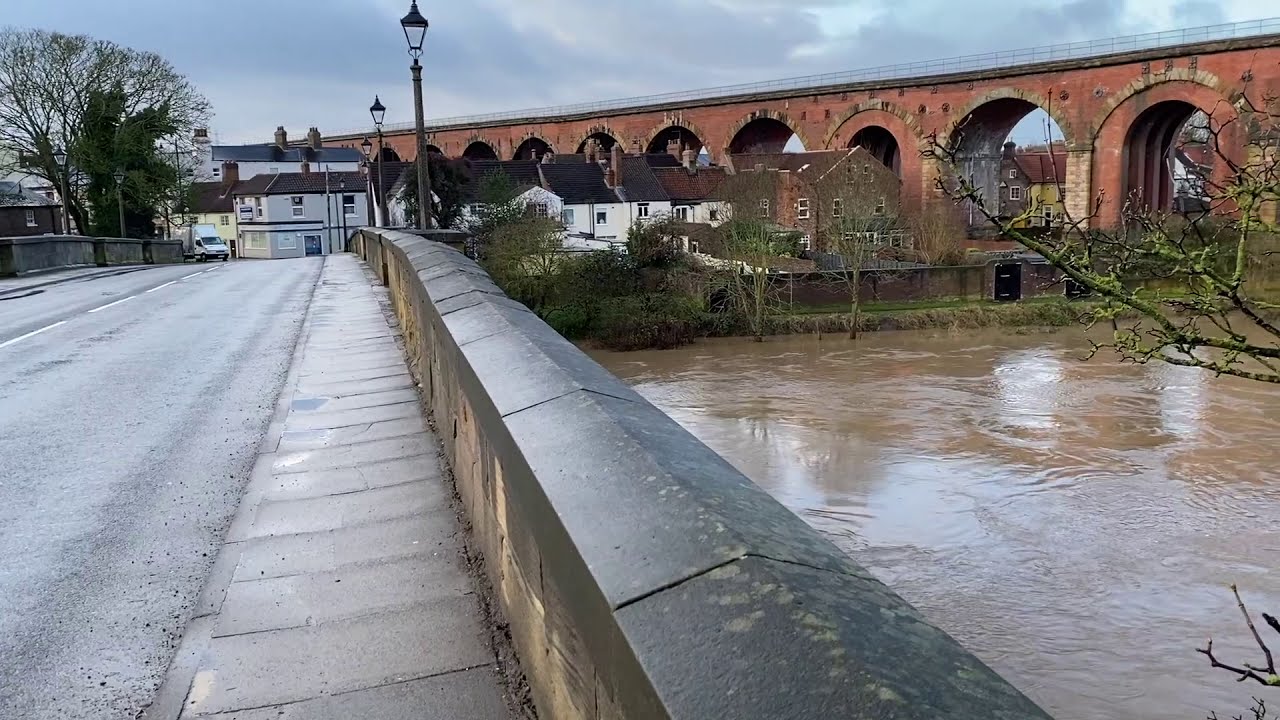 Yarm in January 2021   HD 1080p