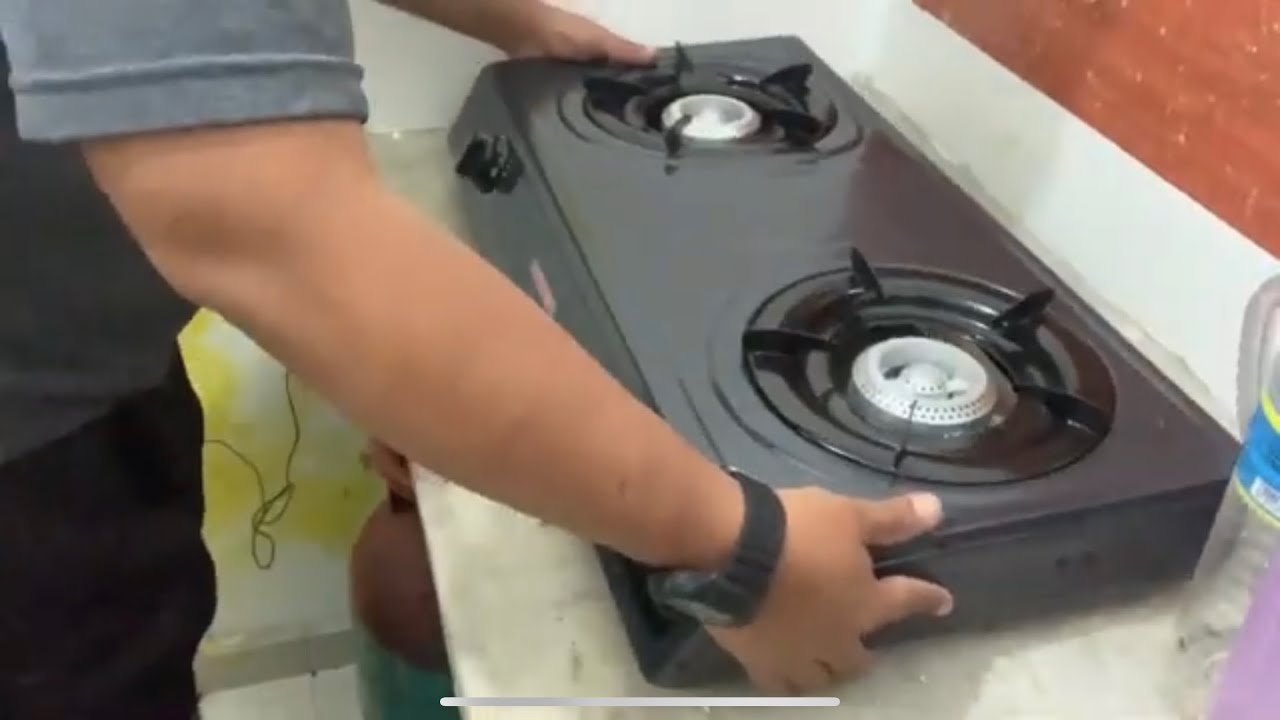 #42 Tutorial cara pasang dapur gas PENSONIC baru