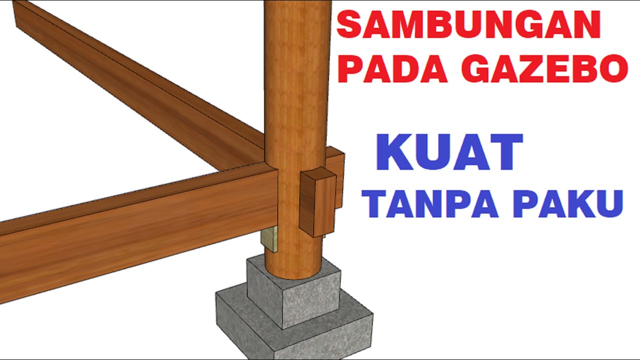 Cara Pemasangan Gazebo Agar Lebih Kuat