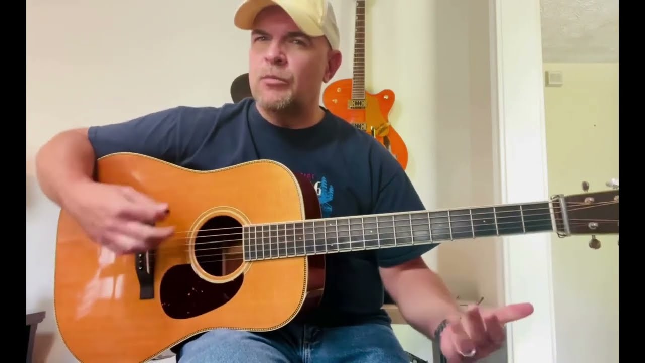 Beginning Bluegrass Guitar Rhythm.  How to get the power and drive in your strum.