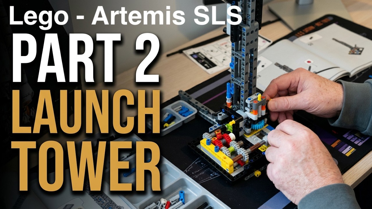 Part 2 - Lego - Technic - 42221 - NASA Artemis SLS