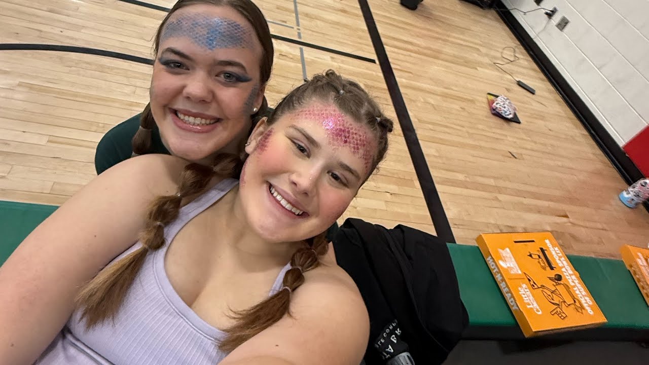 Winter Guard Show day vlog #1