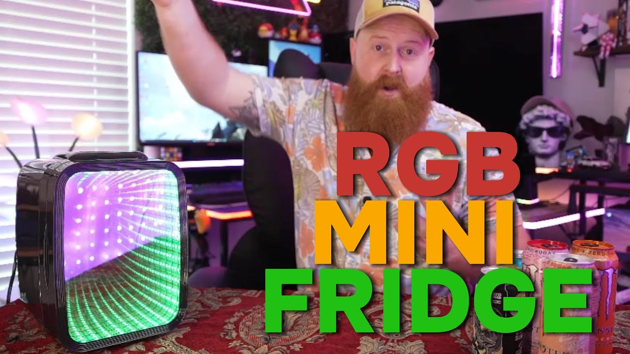 Ligiant Mini Fridge (MF01C) - Gamers RGB Mini Fridge